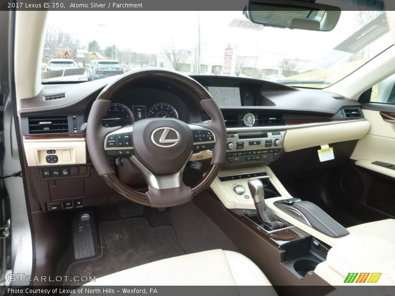 Atomic Silver / Parchment 2017 Lexus ES 350