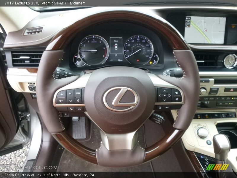 Atomic Silver / Parchment 2017 Lexus ES 350