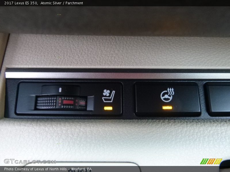 Atomic Silver / Parchment 2017 Lexus ES 350