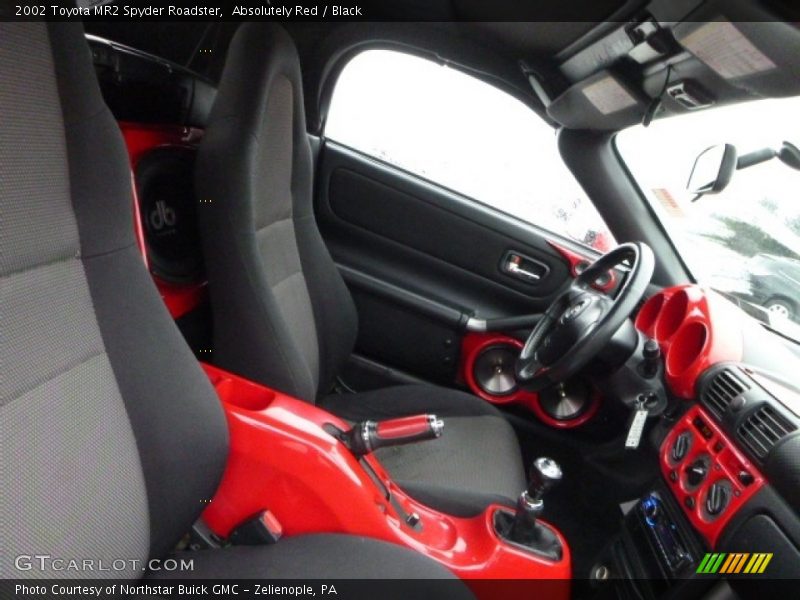 Absolutely Red / Black 2002 Toyota MR2 Spyder Roadster