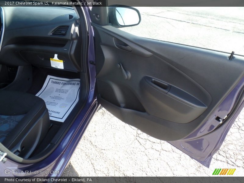 Kalamata Metallic / Jet Black 2017 Chevrolet Spark LS