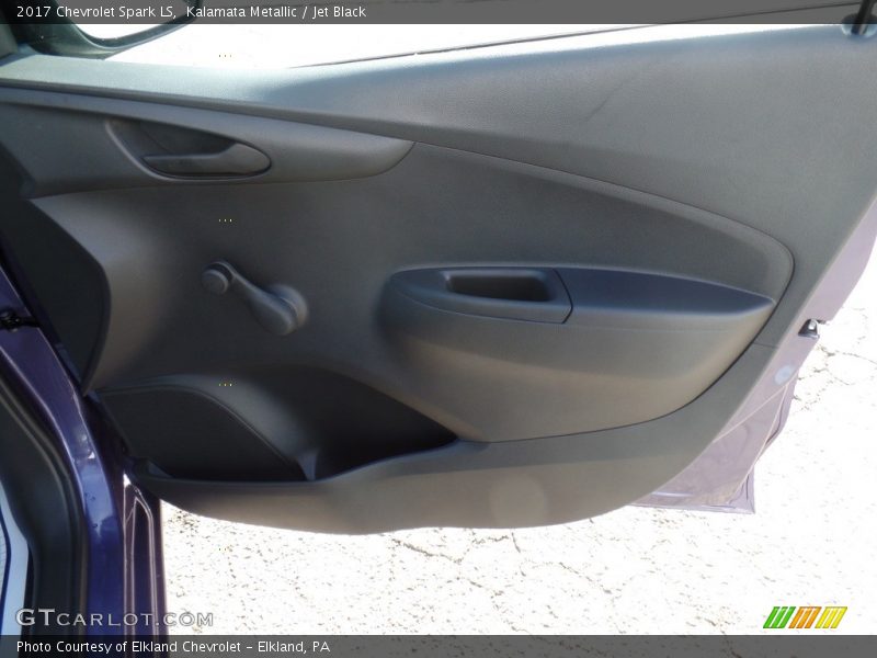 Kalamata Metallic / Jet Black 2017 Chevrolet Spark LS