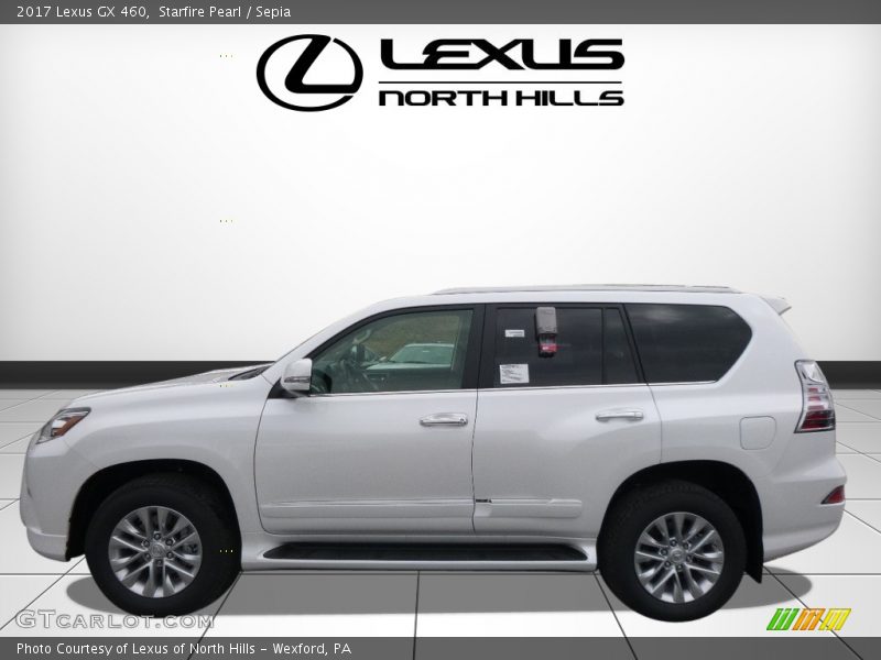 Starfire Pearl / Sepia 2017 Lexus GX 460