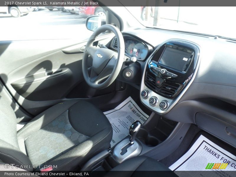 Kalamata Metallic / Jet Black 2017 Chevrolet Spark LS