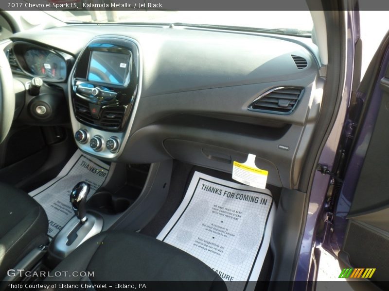 Kalamata Metallic / Jet Black 2017 Chevrolet Spark LS