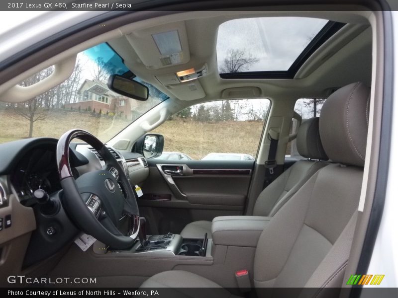 Starfire Pearl / Sepia 2017 Lexus GX 460