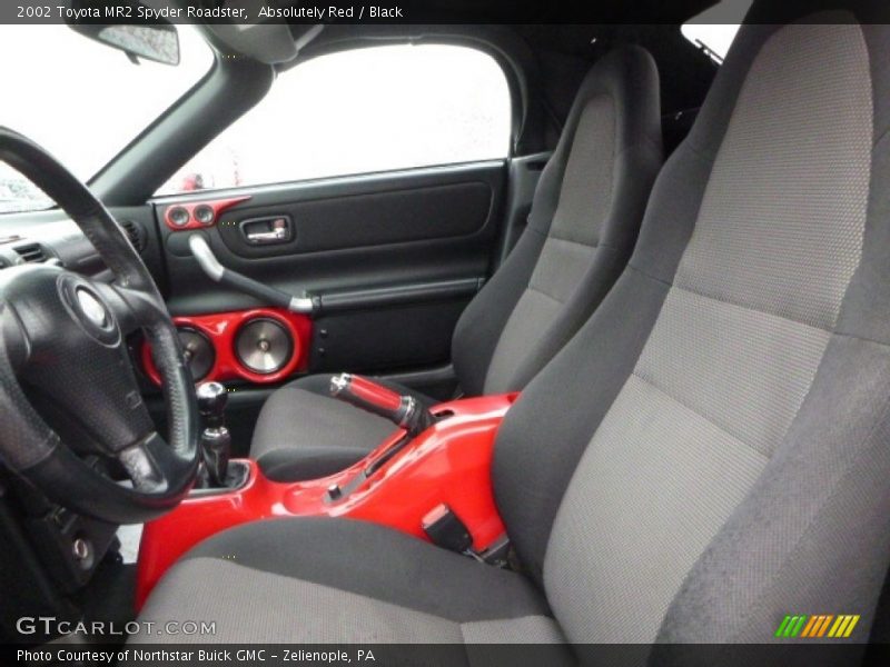 Absolutely Red / Black 2002 Toyota MR2 Spyder Roadster