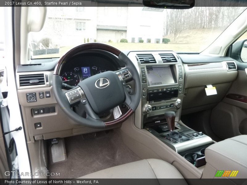  2017 GX 460 Sepia Interior