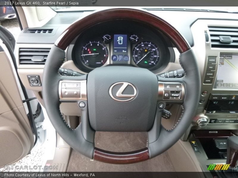 Starfire Pearl / Sepia 2017 Lexus GX 460