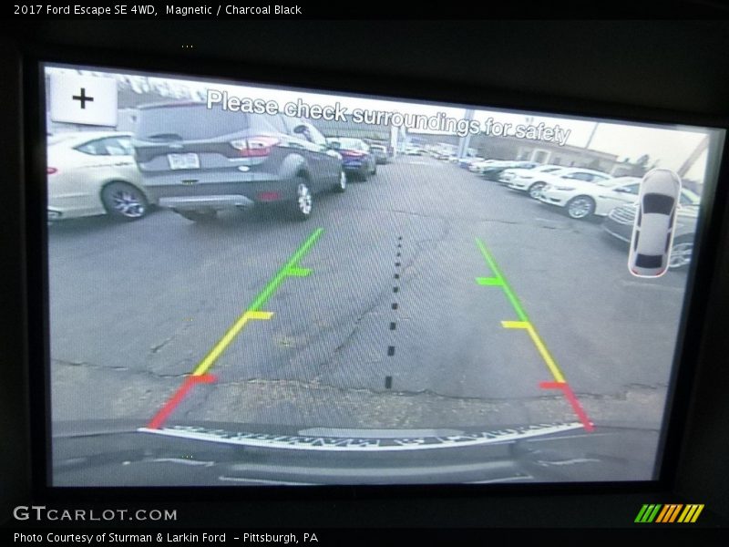 Magnetic / Charcoal Black 2017 Ford Escape SE 4WD