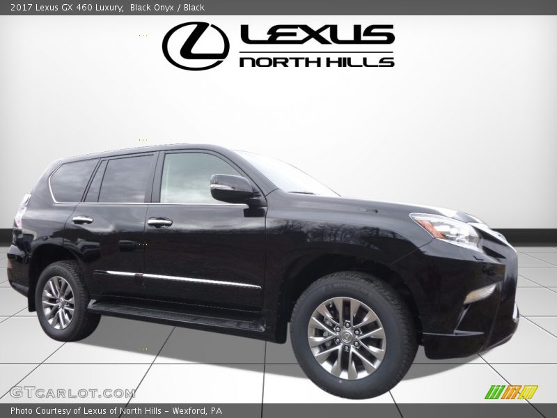 Black Onyx / Black 2017 Lexus GX 460 Luxury