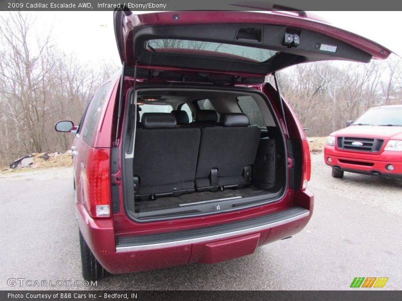 Infrared / Ebony/Ebony 2009 Cadillac Escalade AWD