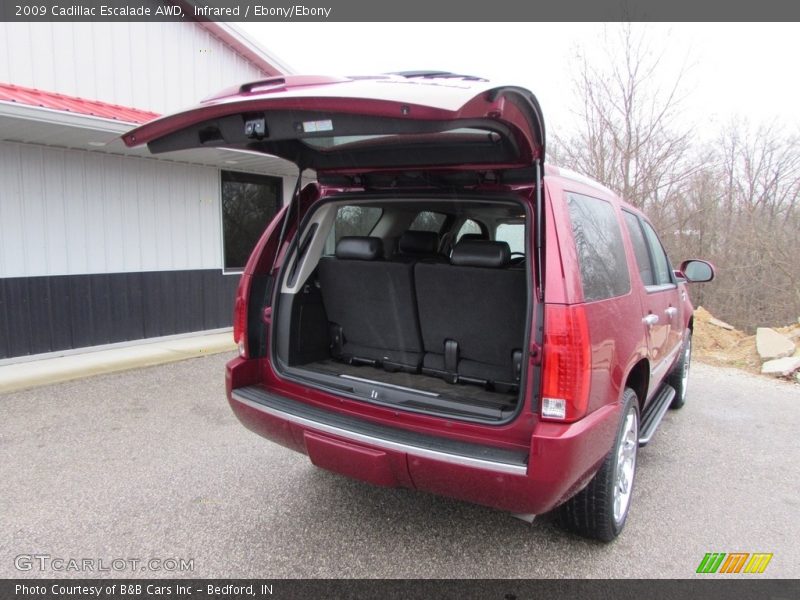 Infrared / Ebony/Ebony 2009 Cadillac Escalade AWD