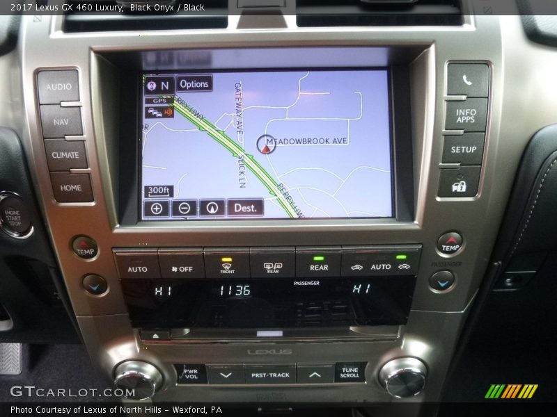 Navigation of 2017 GX 460 Luxury