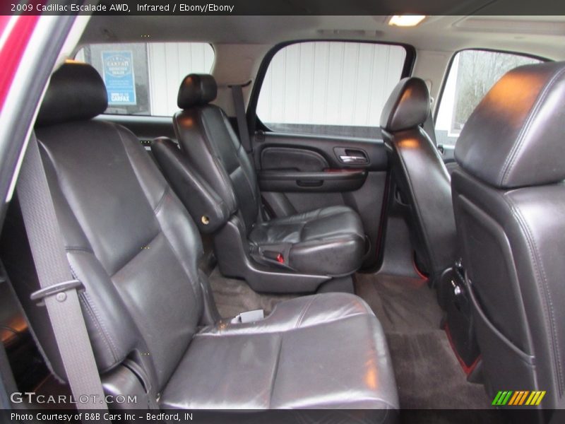 Infrared / Ebony/Ebony 2009 Cadillac Escalade AWD