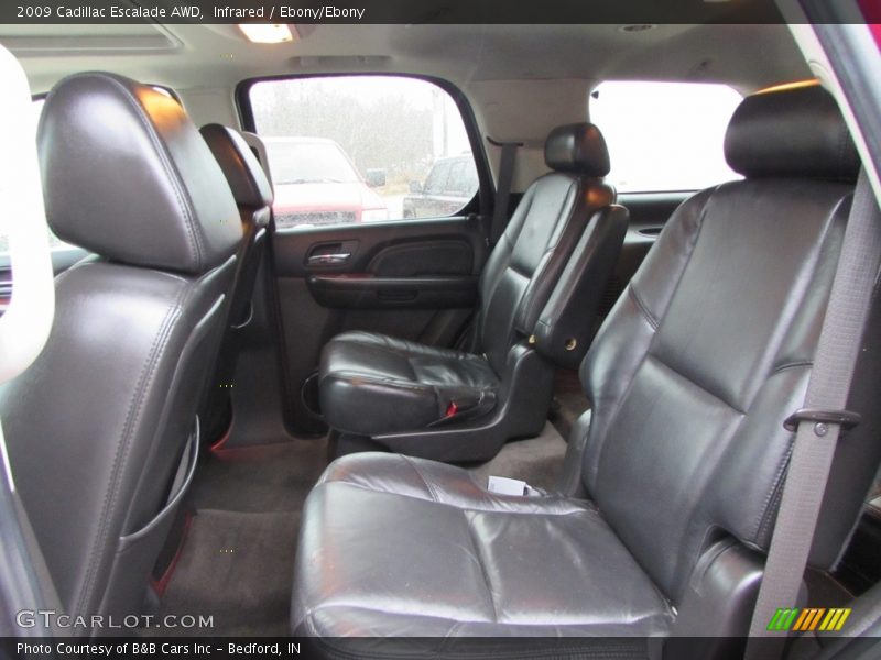 Infrared / Ebony/Ebony 2009 Cadillac Escalade AWD
