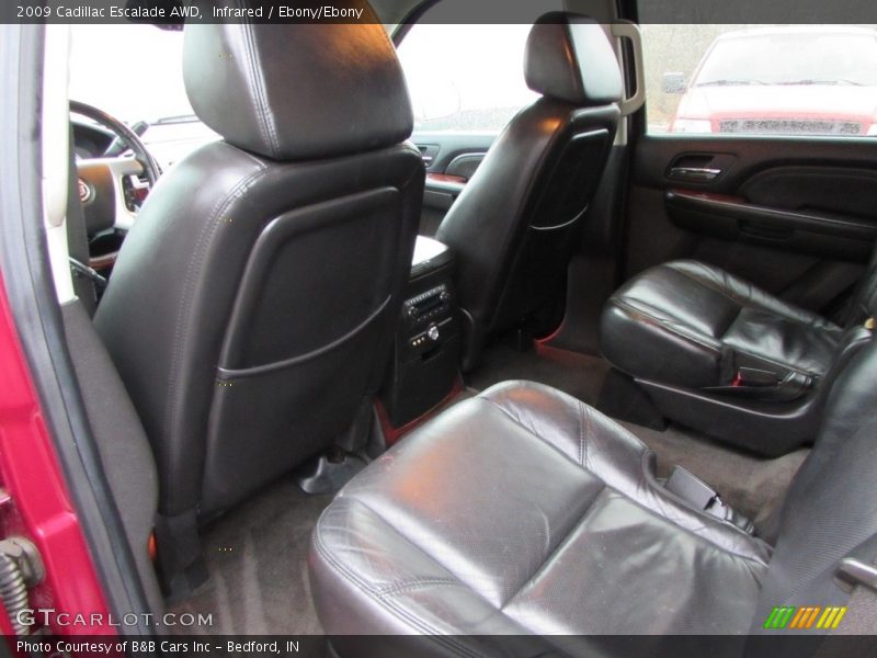 Infrared / Ebony/Ebony 2009 Cadillac Escalade AWD