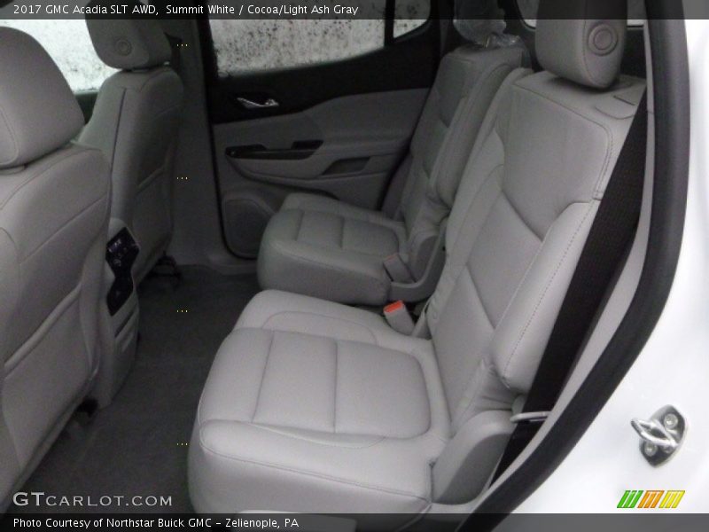 Summit White / Cocoa/Light Ash Gray 2017 GMC Acadia SLT AWD