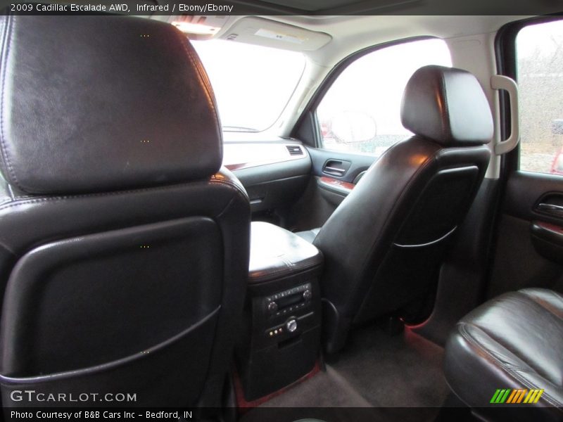 Infrared / Ebony/Ebony 2009 Cadillac Escalade AWD