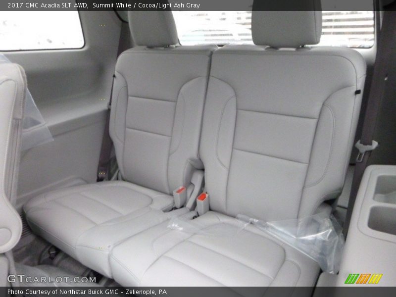 Summit White / Cocoa/Light Ash Gray 2017 GMC Acadia SLT AWD