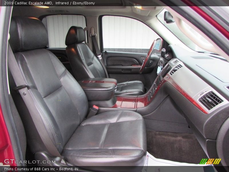 Infrared / Ebony/Ebony 2009 Cadillac Escalade AWD