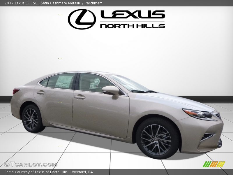 Satin Cashmere Metallic / Parchment 2017 Lexus ES 350