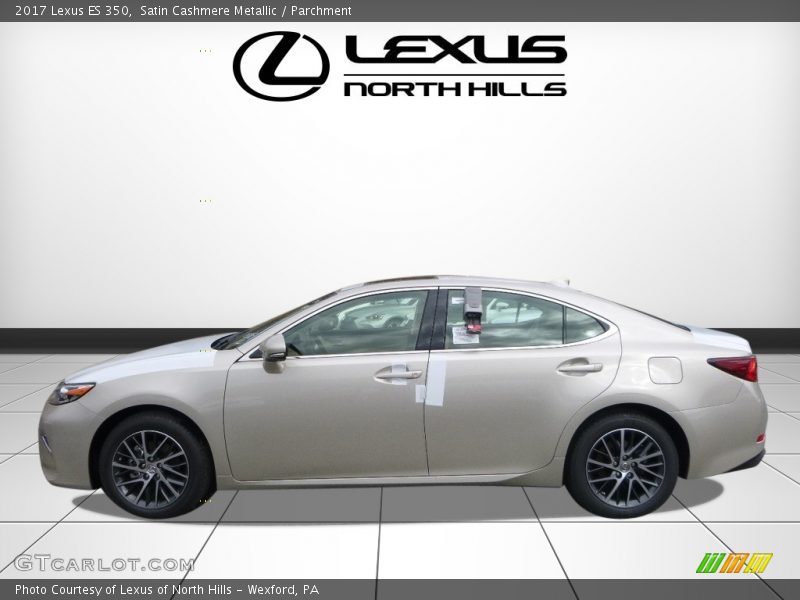 Satin Cashmere Metallic / Parchment 2017 Lexus ES 350