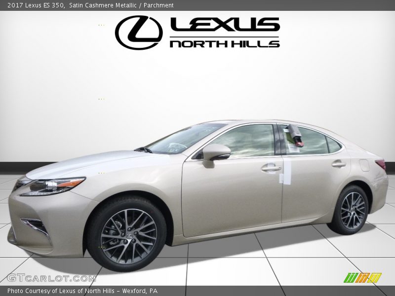 Satin Cashmere Metallic / Parchment 2017 Lexus ES 350