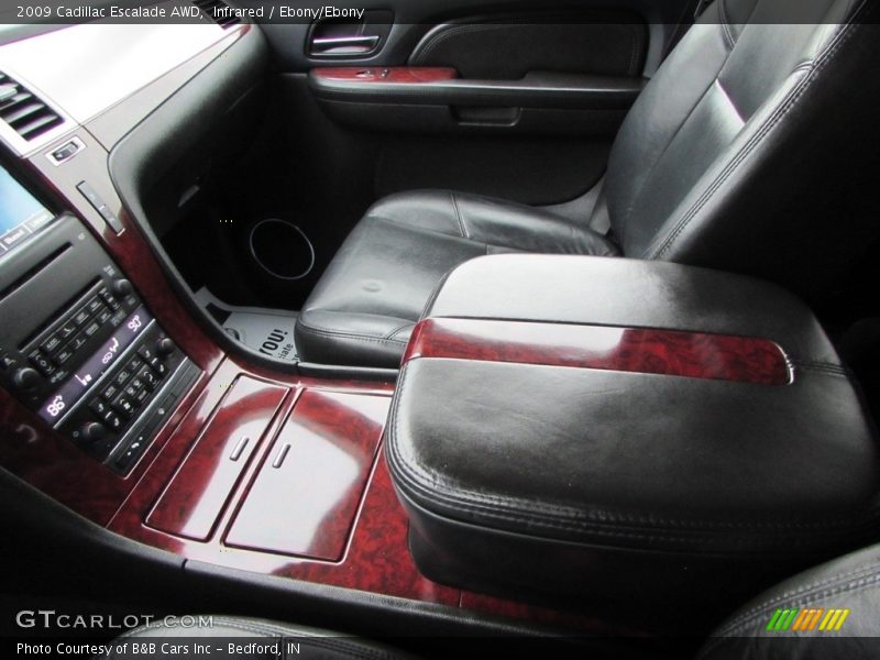 Infrared / Ebony/Ebony 2009 Cadillac Escalade AWD