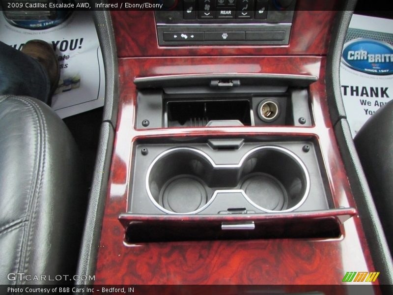 Infrared / Ebony/Ebony 2009 Cadillac Escalade AWD