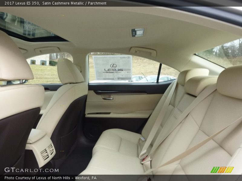 Satin Cashmere Metallic / Parchment 2017 Lexus ES 350