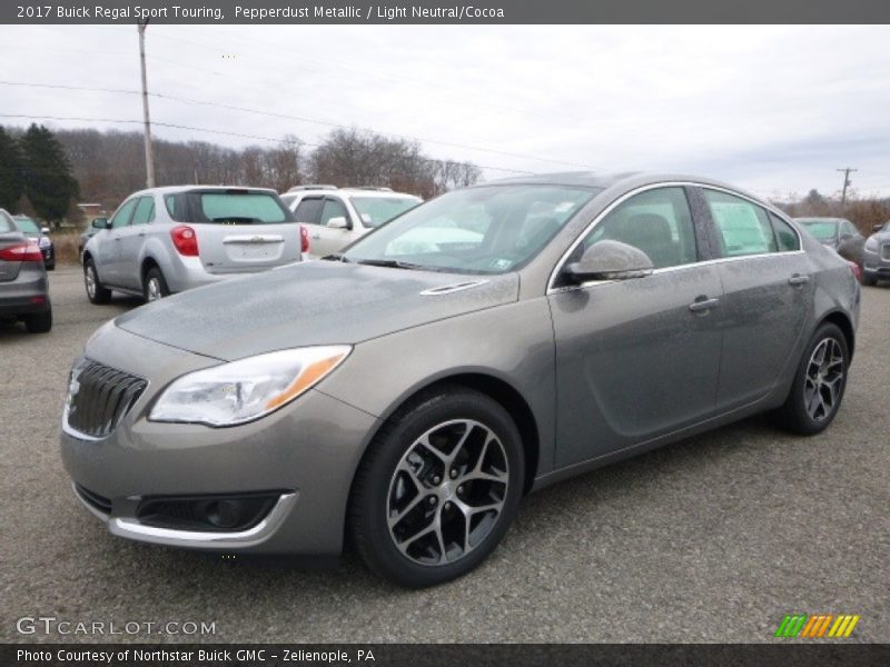 Pepperdust Metallic / Light Neutral/Cocoa 2017 Buick Regal Sport Touring