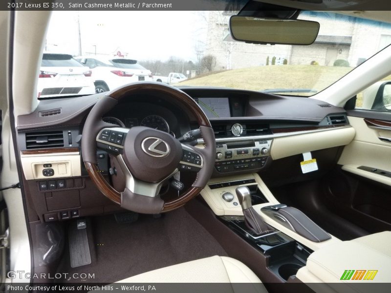 Satin Cashmere Metallic / Parchment 2017 Lexus ES 350