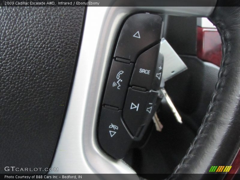 Infrared / Ebony/Ebony 2009 Cadillac Escalade AWD