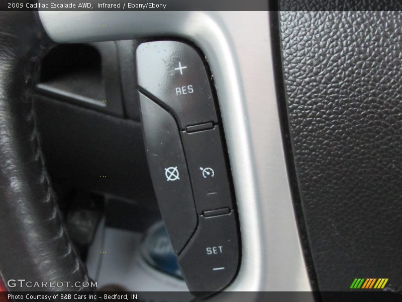 Infrared / Ebony/Ebony 2009 Cadillac Escalade AWD