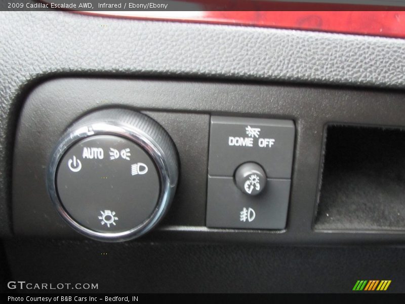 Infrared / Ebony/Ebony 2009 Cadillac Escalade AWD