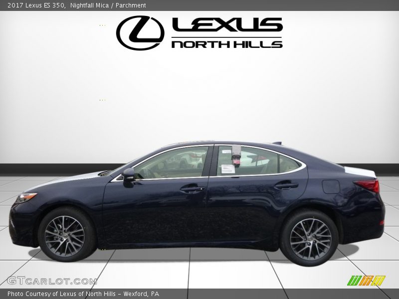 Nightfall Mica / Parchment 2017 Lexus ES 350