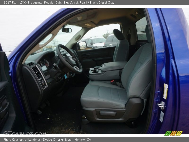 Front Seat of 2017 1500 Tradesman Regular Cab