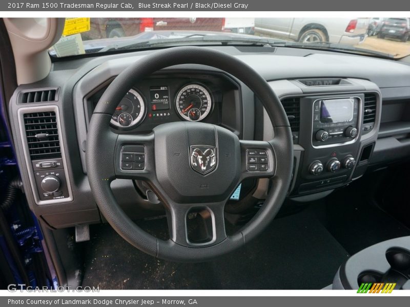 Dashboard of 2017 1500 Tradesman Regular Cab