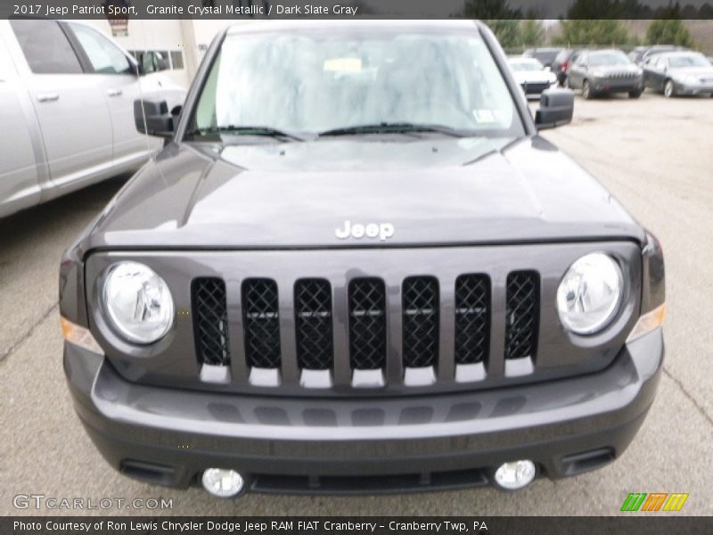 Granite Crystal Metallic / Dark Slate Gray 2017 Jeep Patriot Sport