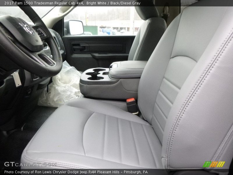 Bright White / Black/Diesel Gray 2017 Ram 1500 Tradesman Regular Cab 4x4