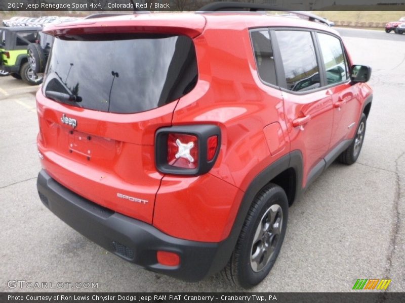 Colorado Red / Black 2017 Jeep Renegade Sport 4x4