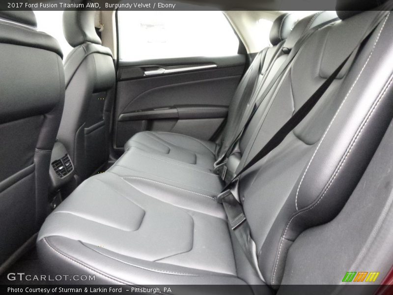 Burgundy Velvet / Ebony 2017 Ford Fusion Titanium AWD