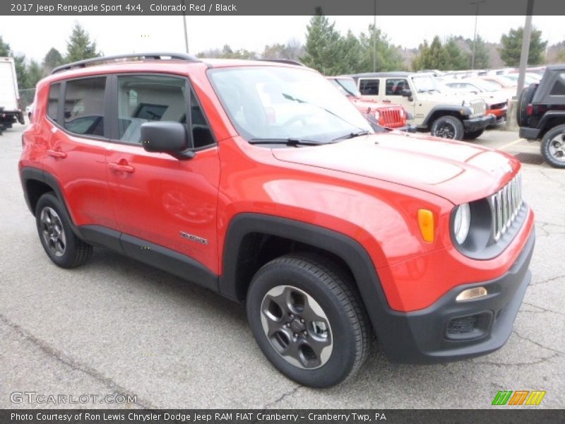 Front 3/4 View of 2017 Renegade Sport 4x4
