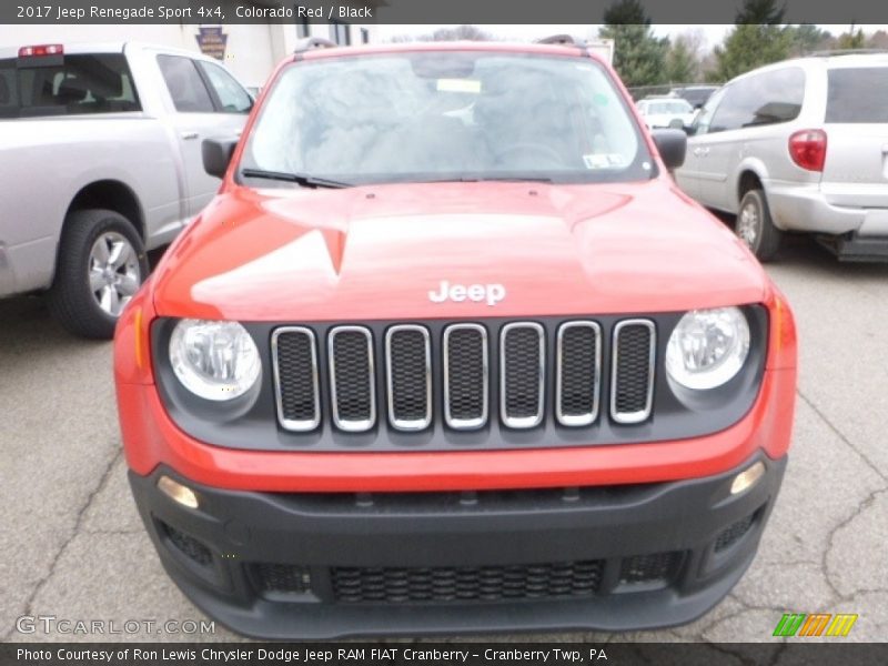 Colorado Red / Black 2017 Jeep Renegade Sport 4x4