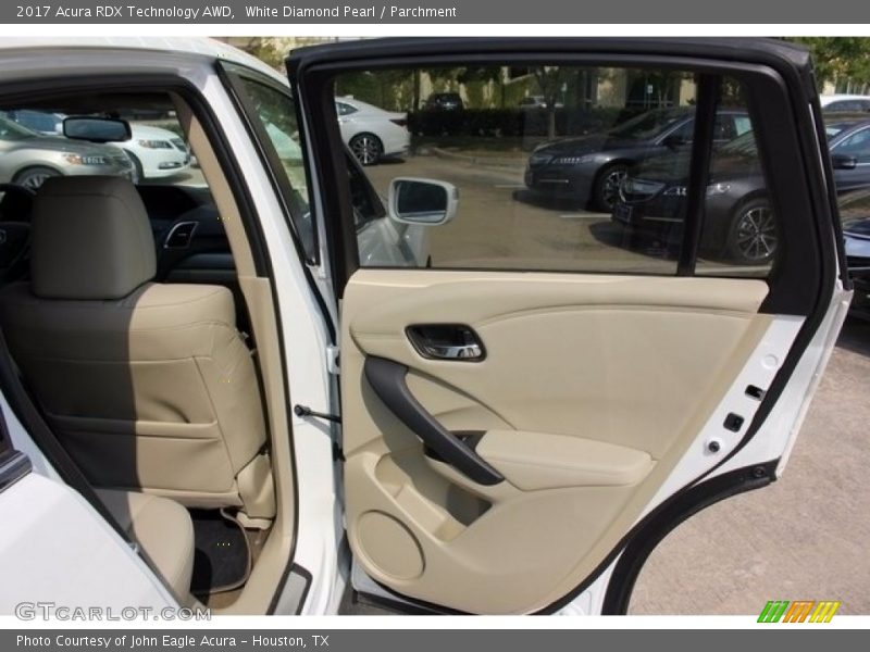White Diamond Pearl / Parchment 2017 Acura RDX Technology AWD