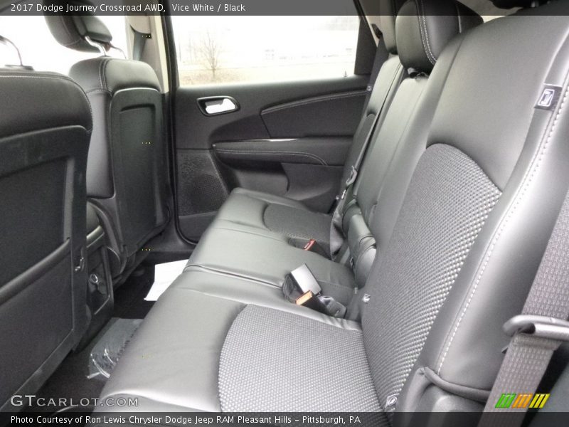 Vice White / Black 2017 Dodge Journey Crossroad AWD