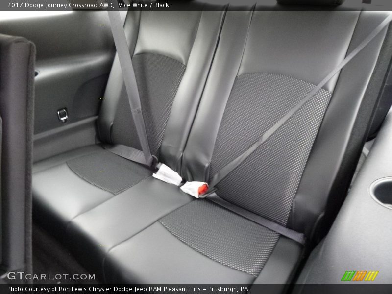 Vice White / Black 2017 Dodge Journey Crossroad AWD