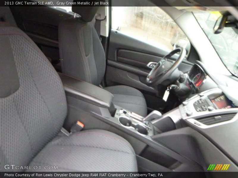 Gray Green Metallic / Jet Black 2013 GMC Terrain SLE AWD