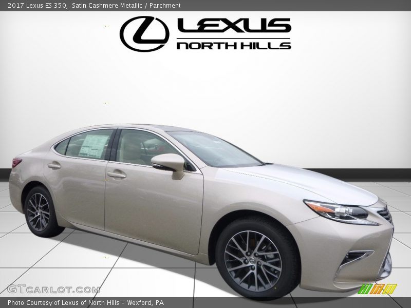 Satin Cashmere Metallic / Parchment 2017 Lexus ES 350